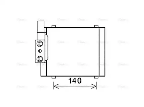 маслен радиатор, автоматична трансмисия AVA QUALITY COOLING AI3325