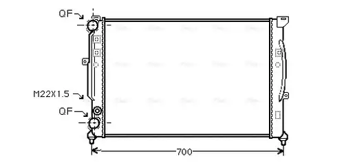 воден радиатор AVA QUALITY COOLING AIA2123