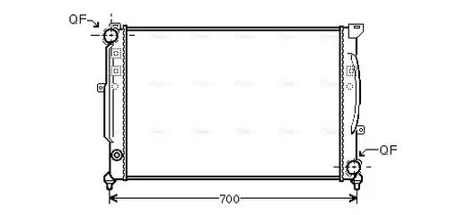 воден радиатор AVA QUALITY COOLING AIA2124