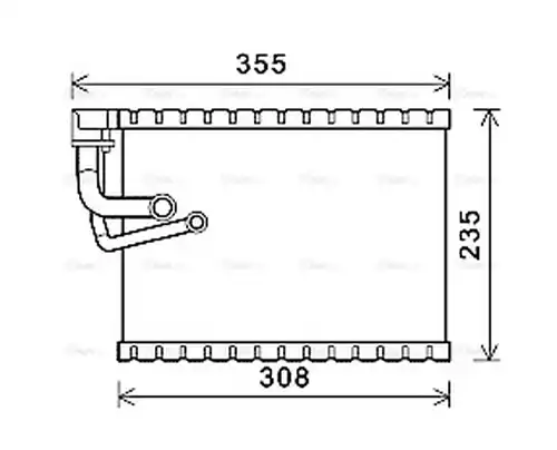 изпарител, климатична система AVA QUALITY COOLING AIV327