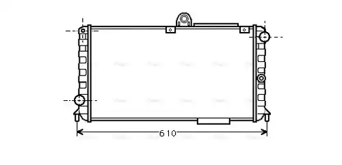 воден радиатор AVA QUALITY COOLING AL2005