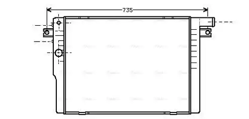 воден радиатор AVA QUALITY COOLING BW2091