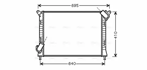 воден радиатор AVA QUALITY COOLING BWA2307