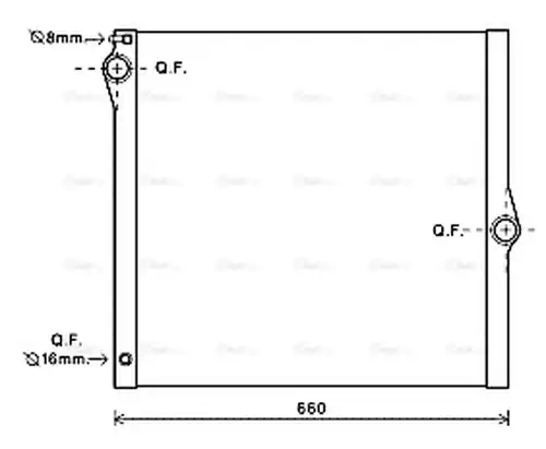 воден радиатор AVA QUALITY COOLING BWA2436