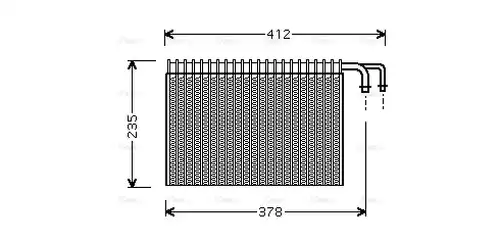 изпарител, климатична система AVA QUALITY COOLING BWV268