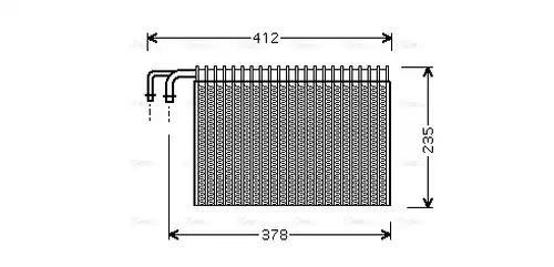 изпарител, климатична система AVA QUALITY COOLING BWV269