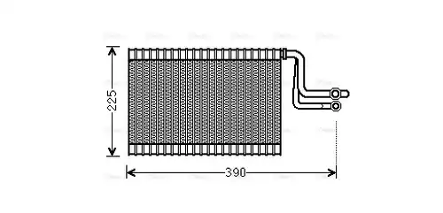 изпарител, климатична система AVA QUALITY COOLING BWV365