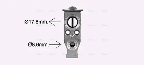 разширителен клапан, климатизация AVA QUALITY COOLING CN1323