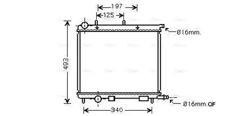 воден радиатор AVA QUALITY COOLING CN2188