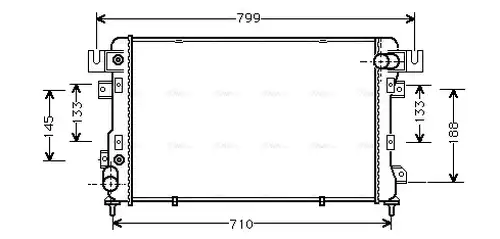 воден радиатор AVA QUALITY COOLING CR2011