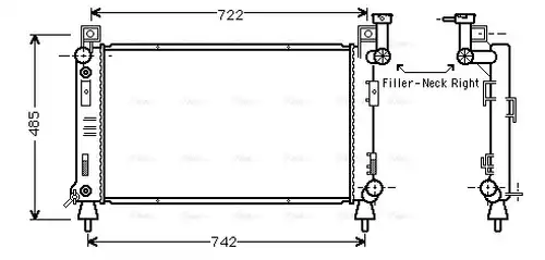 воден радиатор AVA QUALITY COOLING CR2027