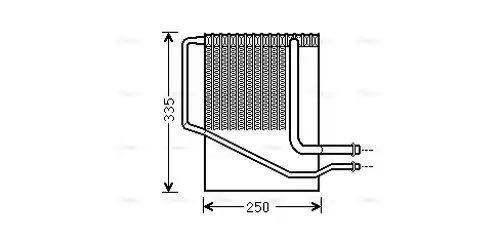 изпарител, климатична система AVA QUALITY COOLING CRV126