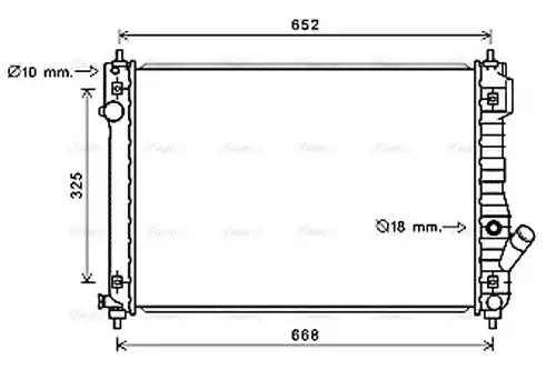 воден радиатор AVA QUALITY COOLING CT2049