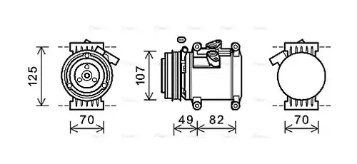 компресор за климатик AVA QUALITY COOLING CTK039