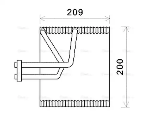 изпарител, климатична система AVA QUALITY COOLING CTV045