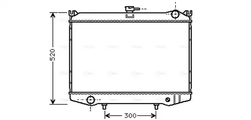 воден радиатор AVA QUALITY COOLING DN2041