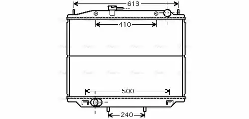 воден радиатор AVA QUALITY COOLING DN2265