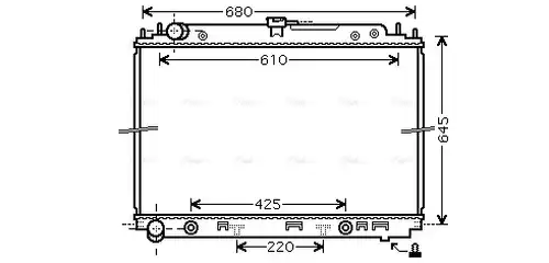 воден радиатор AVA QUALITY COOLING DN2297