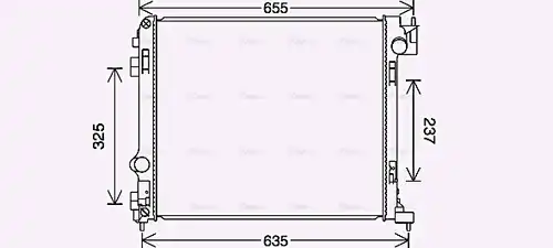 воден радиатор AVA QUALITY COOLING DN2444