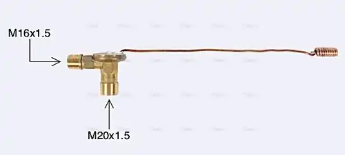 разширителен клапан, климатизация AVA QUALITY COOLING DW1434