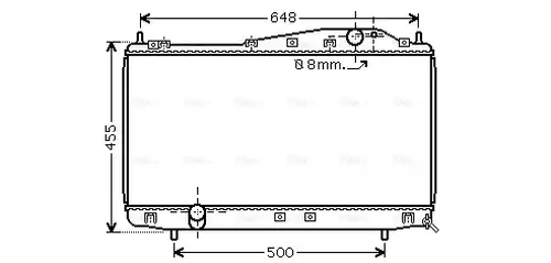 воден радиатор AVA QUALITY COOLING DW2054