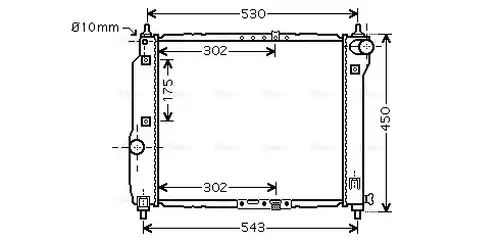 воден радиатор AVA QUALITY COOLING DWA2066