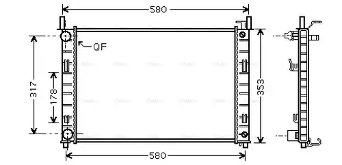  AVA QUALITY COOLING FDA2324