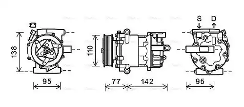  AVA QUALITY COOLING FDAK470