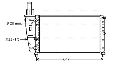  AVA QUALITY COOLING FTA2140