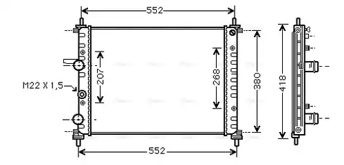  AVA QUALITY COOLING FTA2182