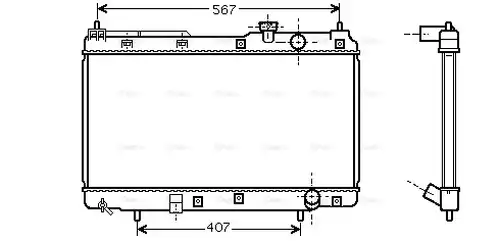 воден радиатор AVA QUALITY COOLING HD2175