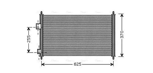 кондензатор, климатизация AVA QUALITY COOLING HD5202