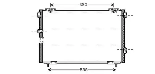 кондензатор, климатизация AVA QUALITY COOLING HD5221