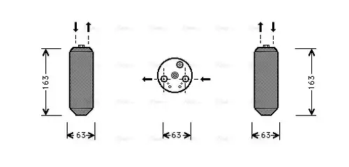 изсушител, климатизация AVA QUALITY COOLING HDD103