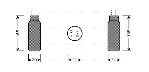 изсушител, климатизация AVA QUALITY COOLING HDD115