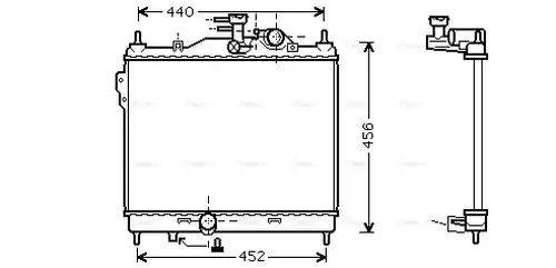 воден радиатор AVA QUALITY COOLING HY2103