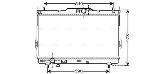 воден радиатор AVA QUALITY COOLING HY2113