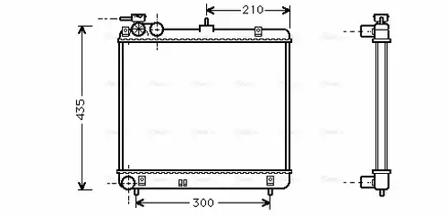 воден радиатор AVA QUALITY COOLING HYA2051