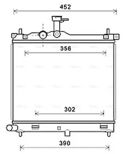 воден радиатор AVA QUALITY COOLING HYA2291