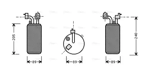 изсушител, климатизация AVA QUALITY COOLING HYD067