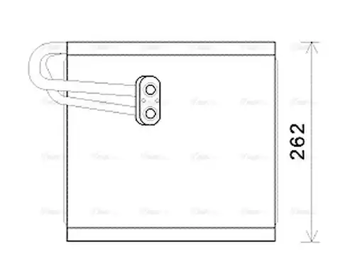 изпарител, климатична система AVA QUALITY COOLING HYV371