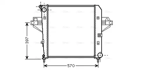 воден радиатор AVA QUALITY COOLING JE2046