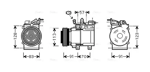 компресор за климатик AVA QUALITY COOLING KAK174