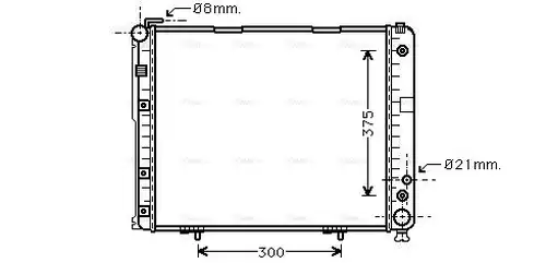 воден радиатор AVA QUALITY COOLING MS2178