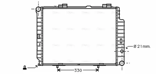 воден радиатор AVA QUALITY COOLING MS2202