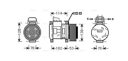 компресор за климатик AVA QUALITY COOLING MSAK583