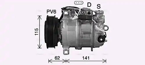 компресор за климатик AVA QUALITY COOLING MSAK737