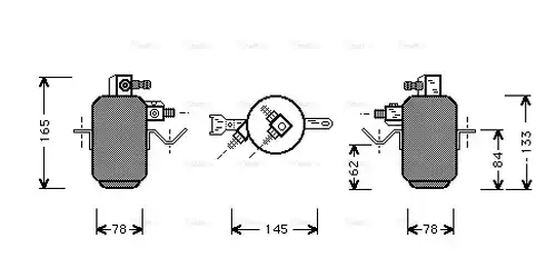 изсушител, климатизация AVA QUALITY COOLING MSD003