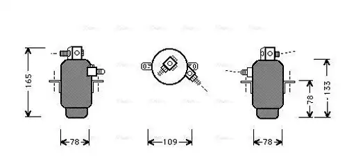 изсушител, климатизация AVA QUALITY COOLING MSD006