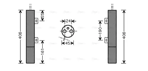 изсушител, климатизация AVA QUALITY COOLING MSD090